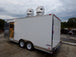 8.5' x 18' White Catering Event Concession Food Trailer With Appliances