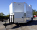 8.5' x 22' Concession Food White Catering Event Trailer