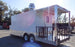 8.5' x 22' Concession Food White Catering Event Trailer