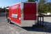 8.5' x 17' Concession Food Red Catering Event Trailer