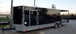 8.5' x 28' Black Concession Catering Event Food Trailer