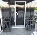 8.5' x 28' Black Concession Catering Event Food Trailer