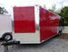 Enclosed Trailer 8.5'x24' Red & Black Equipment Hauler Storage - SLE Equipment - 2