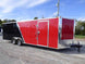 Enclosed Trailer 8.5'x24' Red & Black Equipment Hauler Storage - SLE Equipment - 4