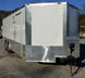 Enclosed Trailer 8.5' X 28' White Motorcycle Car Event Trailer Storage - SLE Equipment - 2