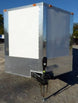 Enclosed Trailer 8.5' X 28' White Motorcycle Car Event Trailer Storage - SLE Equipment - 4