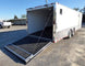 Enclosed Trailer 8.5' X 28' White Motorcycle Car Event Trailer Storage - SLE Equipment - 9