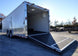 Enclosed Trailer 8.5' X 28' White Motorcycle Car Event Trailer Storage - SLE Equipment - 18