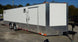 Enclosed Trailer 8.5' X 28' White Motorcycle Car Event Trailer Storage - SLE Equipment - 1