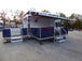 8.5' x 19' Concession Trailer Indigo Blue Marketing Stage Trailer