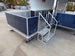 8.5' x 19' Concession Trailer Indigo Blue Marketing Stage Trailer