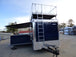 8.5' x 19' Concession Trailer Indigo Blue Marketing Stage Trailer