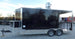 8.5' x 18' Concession Trailer Black Catering Event