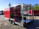 8.5' X 20' Red BBQ Event Catering Concession Food Trailer