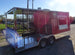 8.5' X 20' Red BBQ Event Catering Concession Food Trailer