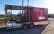 8.5' X 20' Red BBQ Event Catering Concession Food Trailer