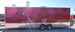 8.5' x 28' Concession Food Trailer Red Catering Event