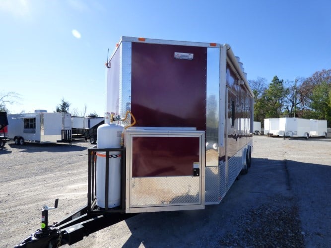 8.5' x 24' Concession Food Trailer Brandy Wine With Appliances