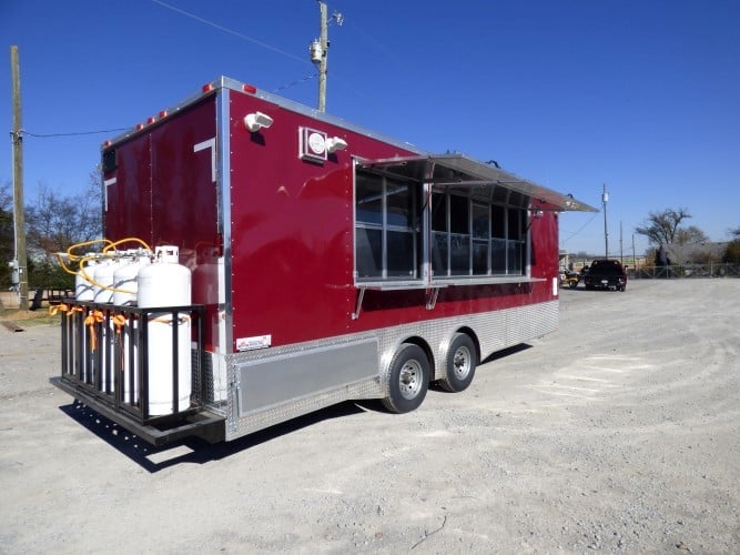 8.5' x 24' Concession Food Trailer Brandy Wine Catering Event