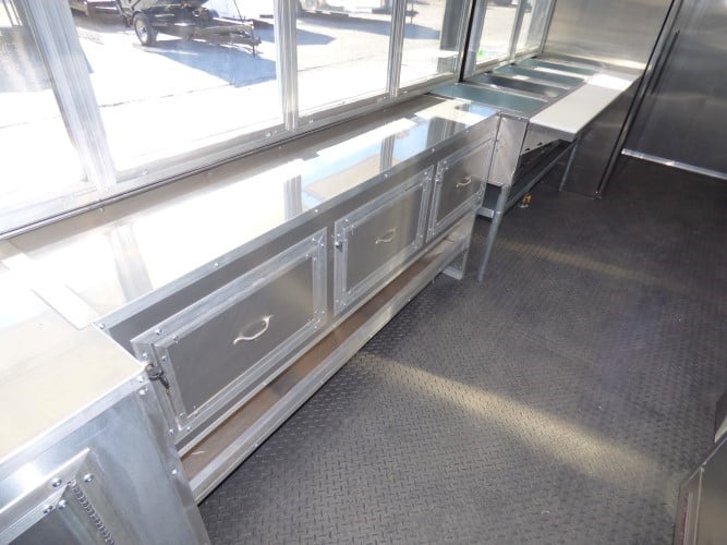 8.5' x 24' Concession Food Trailer Brandy Wine With Appliances