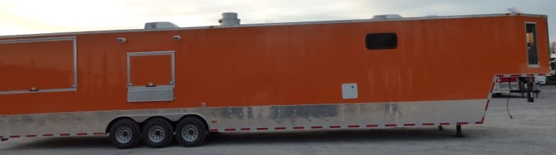 8.5' x 48' Concession Food Trailer With Appliances