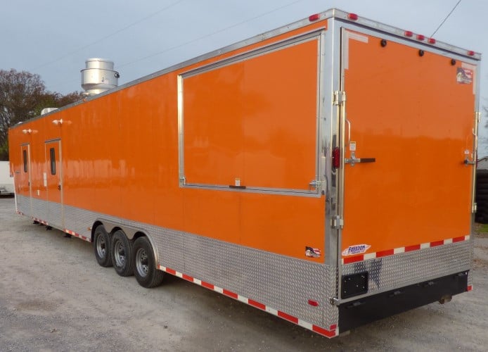 8.5' x 48' Concession Food Trailer With Appliances