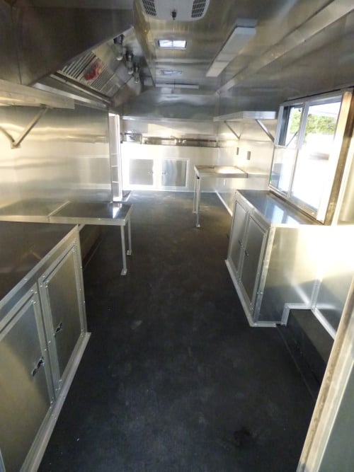 8.5' x 48' Concession Food Trailer With Appliances