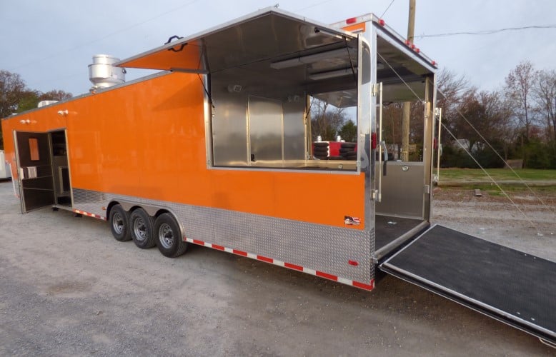 8.5' x 48' Concession Food Trailer With Appliances