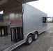 8.5' x 24' Concession Food Trailer Silver Frost Catering Event