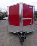 8.5' x 22' Concession Food Trailer Red Catering Event