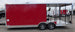 8.5' x 22' Concession Food Trailer Red Catering Event