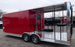 8.5' x 22' Concession Food Trailer Red Catering Event