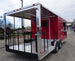 8.5' x 22' Concession Food Trailer Red Catering Event