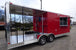 8.5' x 22' Concession Food Trailer Red Catering Event