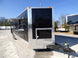 8.5' x 28' Black Catering Event Concession Food Trailer