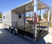 8.5' x 24' Concession Food Trailer Silver Frost BBQ Event Catering