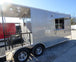 8.5' x 24' Concession Food Trailer Silver Frost BBQ Event Catering