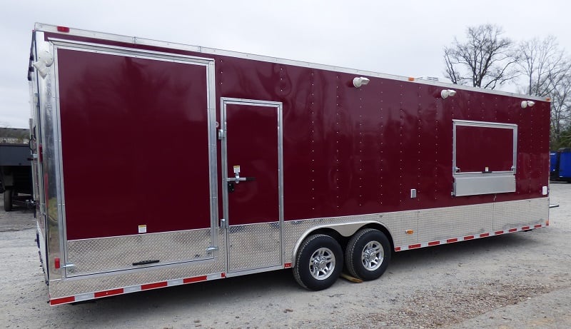 8.5' x 30' Concession Food Brandy Wine Trailer