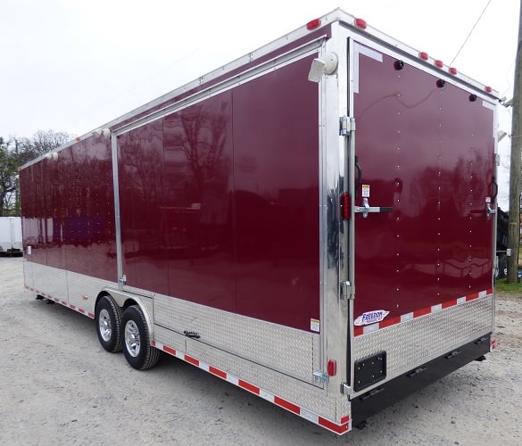 8.5' x 30' Concession Food Brandy Wine Trailer