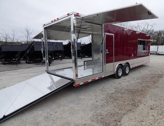 8.5' x 30' Concession Food Brandy Wine Trailer