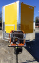 8.5' x 22' Yellow Concession Food Trailer