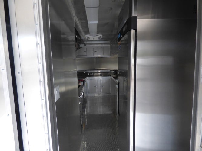 8.5' x 26' Concession Food Trailer Arizona Beige with Appliances