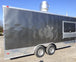 8.5' x 20' Concession Food Trailer Charcoal Grey Event Catering