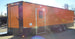 8.5' x 26' Concession Food Trailer Orange Event Catering