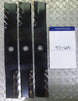 Oregon Gator Mulching Set of 3 Zero Turn Lawn Mower Blades Murray 054390E701 - SLE Equipment - 2