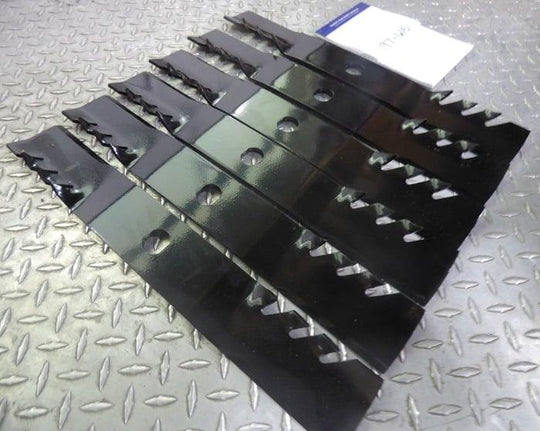 Oregon Gator Mulching Set of 6 Zero Turn Lawn Mower Blades Murray 054390E701 - SLE Equipment - 1