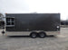 8.5' x 20' Concession Food Trailer Charcoal Grey Event Catering