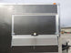 8.5' x 20' Concession Food Trailer Charcoal Grey Event Catering