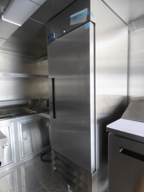 8.5' x 20' Concession Food Trailer Charcoal Grey Event Catering