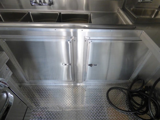 8.5' x 20' Concession Food Trailer Charcoal Grey Event Catering